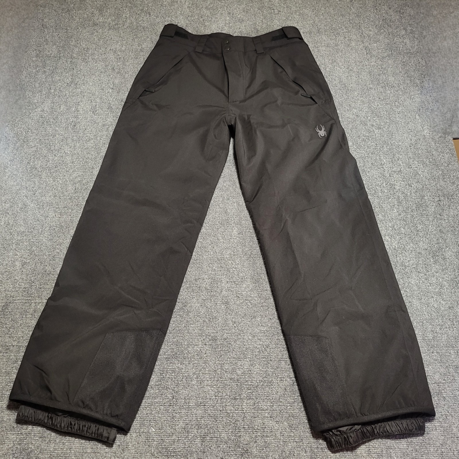 Spyder Ski Snow Pants Men's Black Waterproof Insulated Winter Size Large